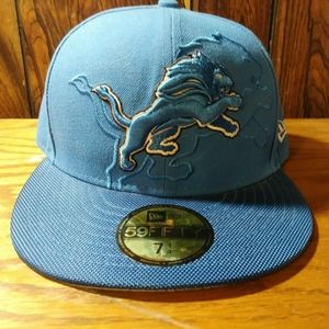 New Era NFL Detroit Lions Blue Baseball Hat